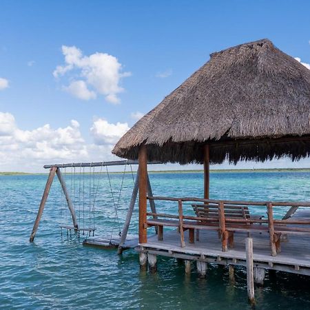 Exclusive Palafito @ Bacalar Lagoon Front المظهر الخارجي الصورة